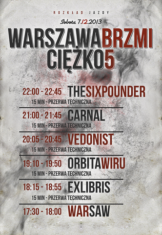 Transmisja na żywo festiwalu Warszawa Brzmi Ciężko tylko na NuPlays