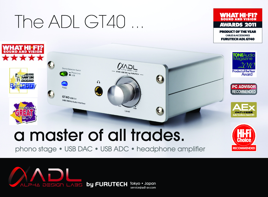 Furutech ADL GT40α USB DAC
