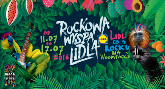 LIDL PO RAZ SZÓSTY NA WOODSTOCKU! Muzyka, LIFESTYLE - Lidl już po raz szósty weźmie udział w Przystanku Woodstock. Sieć zbuduje Rockową Wyspę Lidla – sklep ze specjalną, dostosowaną do potrzeb uczestników ofertą, w którym będzie można kupić produkty na każdy dzień bez konieczności opuszczania terenu Festiwalu.