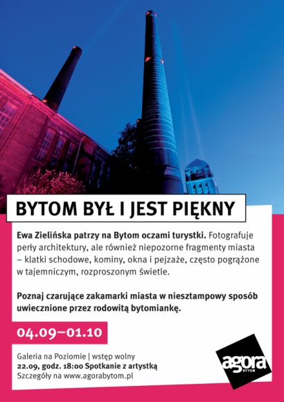 Niezwykłe fotografie Bytomia. Poznajesz te miejsca? Sztuka, LIFESTYLE - Podczas jednego ze spacerów z ojcem dostrzegła piękno, którego nie widać na pierwszy rzut oka. Dziś bytomianka Ewa Zielińska przechadza się po mieście z aparatem. Dociera do miejsc znanych, jak i tych mniej dostępnych.