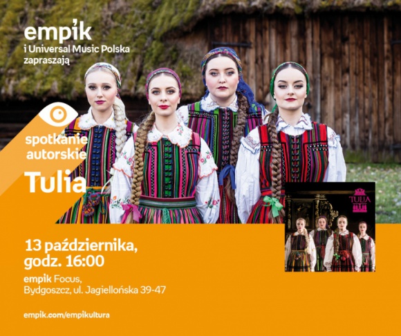 Tulia | Empik Focus Muzyka, LIFESTYLE - spotkanie autorskie