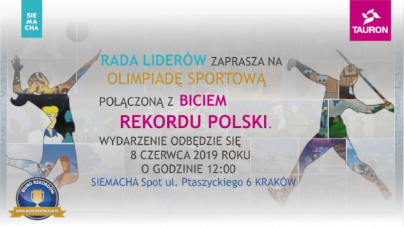 SIEMACHA będzie bić w Krakowie Rekord Polski na największą mozaikę z jabłek