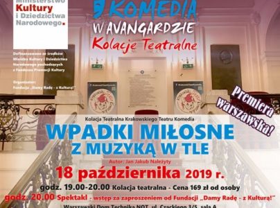 MUSICAL Z MUZYKĄ NA ŻYWO PT. „WPADKI MIŁOSNE” JUŻ WKRÓTCE W WARSZAWIE!