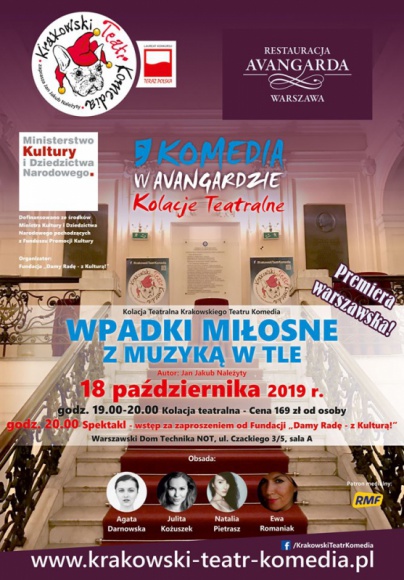 MUSICAL Z MUZYKĄ NA ŻYWO PT. „WPADKI MIŁOSNE” JUŻ WKRÓTCE W WARSZAWIE!