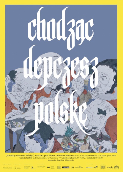 Chodząc depczesz Polskę | wystawa w Galerii Nizio startuje 24 stycznia Sztuka, LIFESTYLE - Wystawa „Chodząc depczesz Polskę” Piotra Tadeusza Mosura to kuratorska i artystyczna koncepcja, która wpisuje się w dyskusję o wewnątrz narodowych konfliktach, które przybierającoraz ostrzejszą formę. Wystawa organizowana przez Galerię Nizio wystartuje już 24 stycznia.