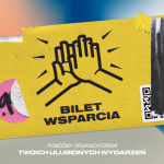 Symboliczny #BiletWsparcia dla inicjatyw kulturalnych